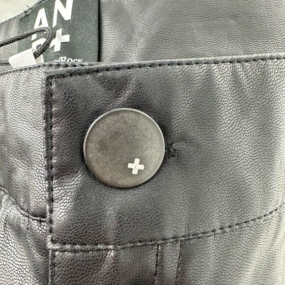 Alp N Rock Women’s Claren Faux Leather Bootcut Pants Size XL High Waist Black - Picture 8 of 14